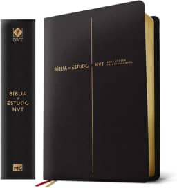 Bíblia de Estudo NVT (Nova Versão Transformadora): Capa Preta