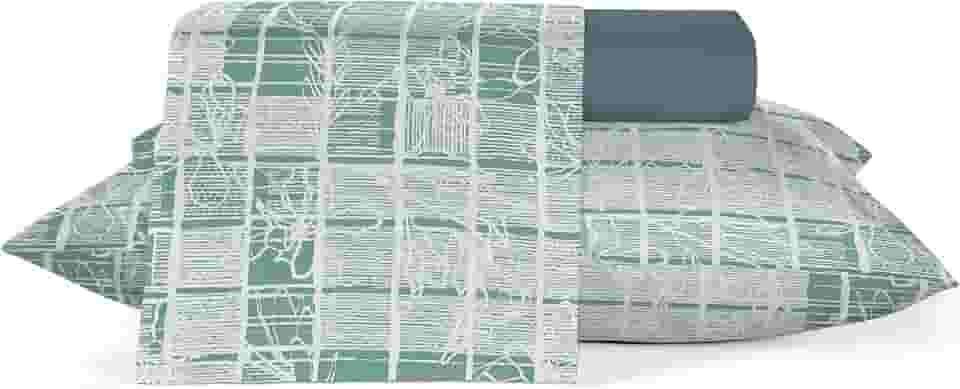 Jogo Roupa de Cama 100% Algodão Teka Crystal Casal