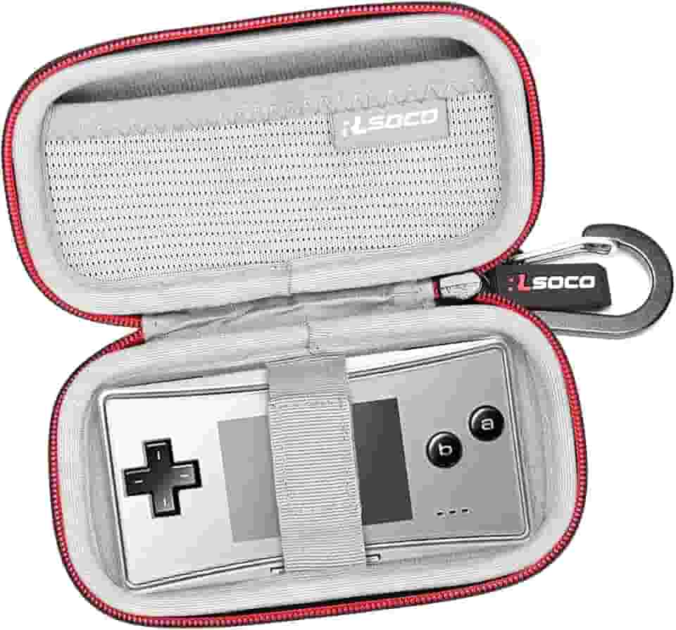 RLSOCO Capa Rígida Para Console Portátil Nintendo Game Boy Micro (apenas estojo)