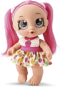 Bambola Boneca Baby Rainbow Frutinhas Morango 21cm