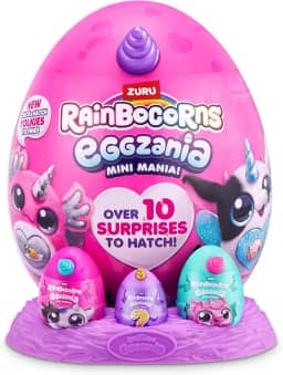 Fun Dvirta-se - Rainbocorns Eggzania Mini Surprise Séries 1