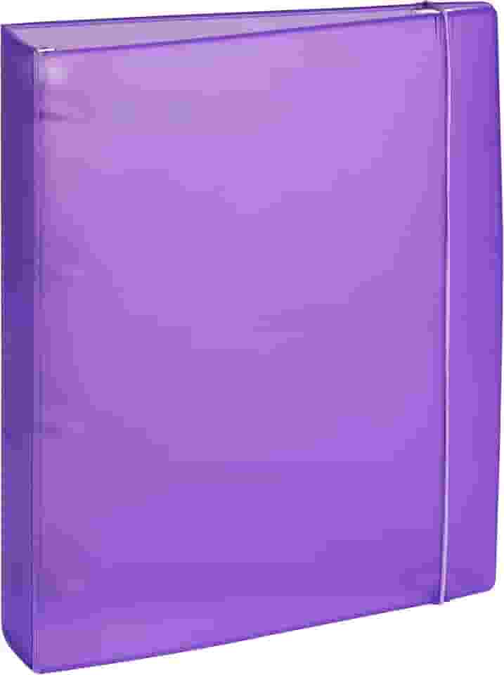 Acrimet Fichário Universitário 4 Argolas A4, Cor Lilás, 804.5