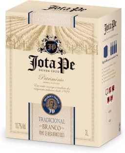Vinho Branco Seco Tradicional Jota Pe Casa Perini Bag in Box 3L