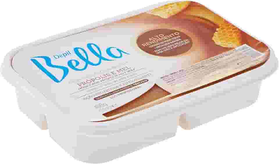 Depil Bella - Cera Depilatória Quente Própolis e Mel Alto Rendimento 400g