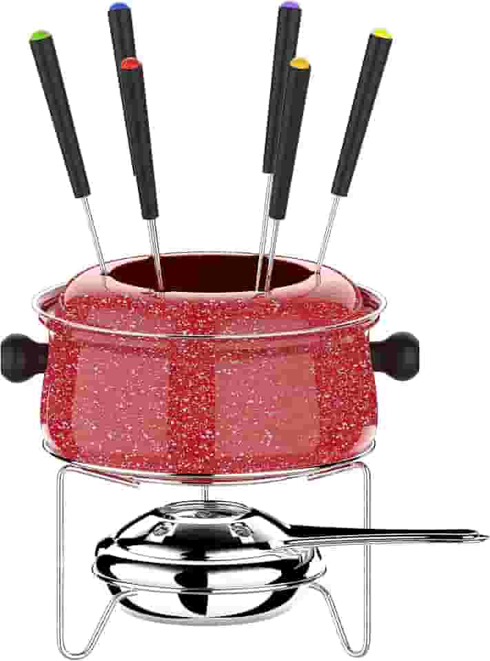 Euro Home - Conjunto Fondue Médio Color Stone 10 Peças - HH7814