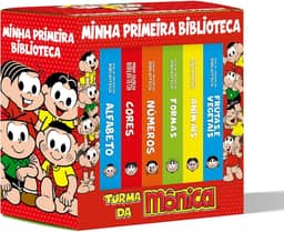 Box - Turma da Mônica Coleção Minha Primeira Biblioteca