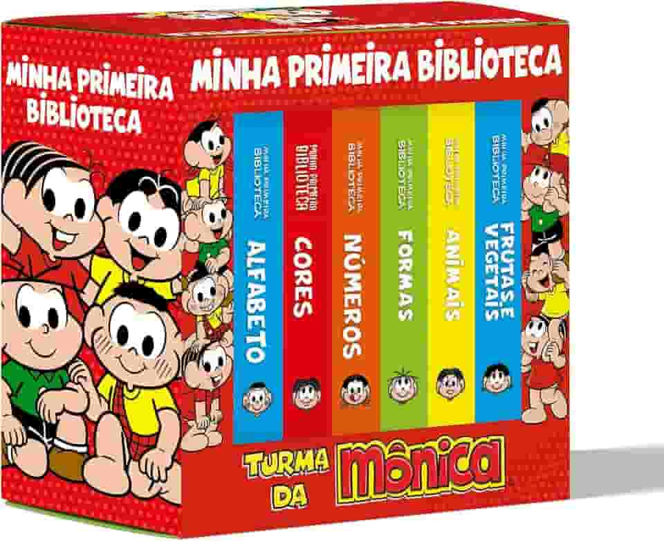 Box - Turma da Mônica Coleção Minha Primeira Biblioteca