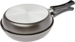 Omeleteira De Alumínio Com Revestimento Interno De Antiaderente Ø20cm Tramontina Napoli Grafite