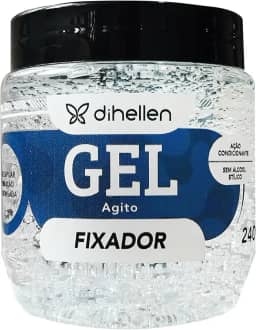 Di Hellen Cosméticos Gel Fixador Agito Sem Álcool Incolor