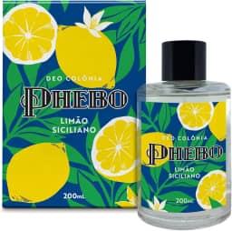 PHEBO - Deo Colônia Limão Siciliano 200ml