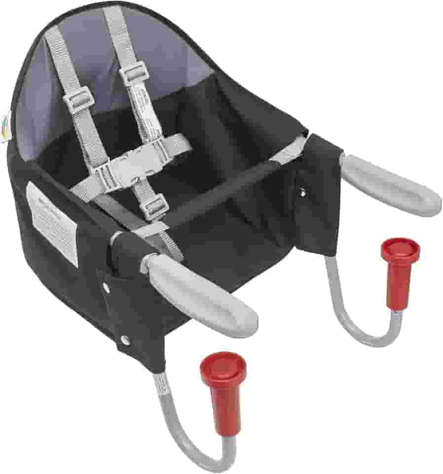 Descrição Cadeira De Refeição Para Mesa Fit Preto - Tutti Baby