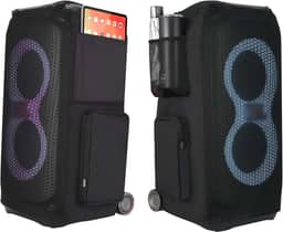 Capa antipoeira compatível com JBL PartyBox Stage 320, bolsa de armazenamento de viagem para alto-falante portátil JBL PartyBox 310