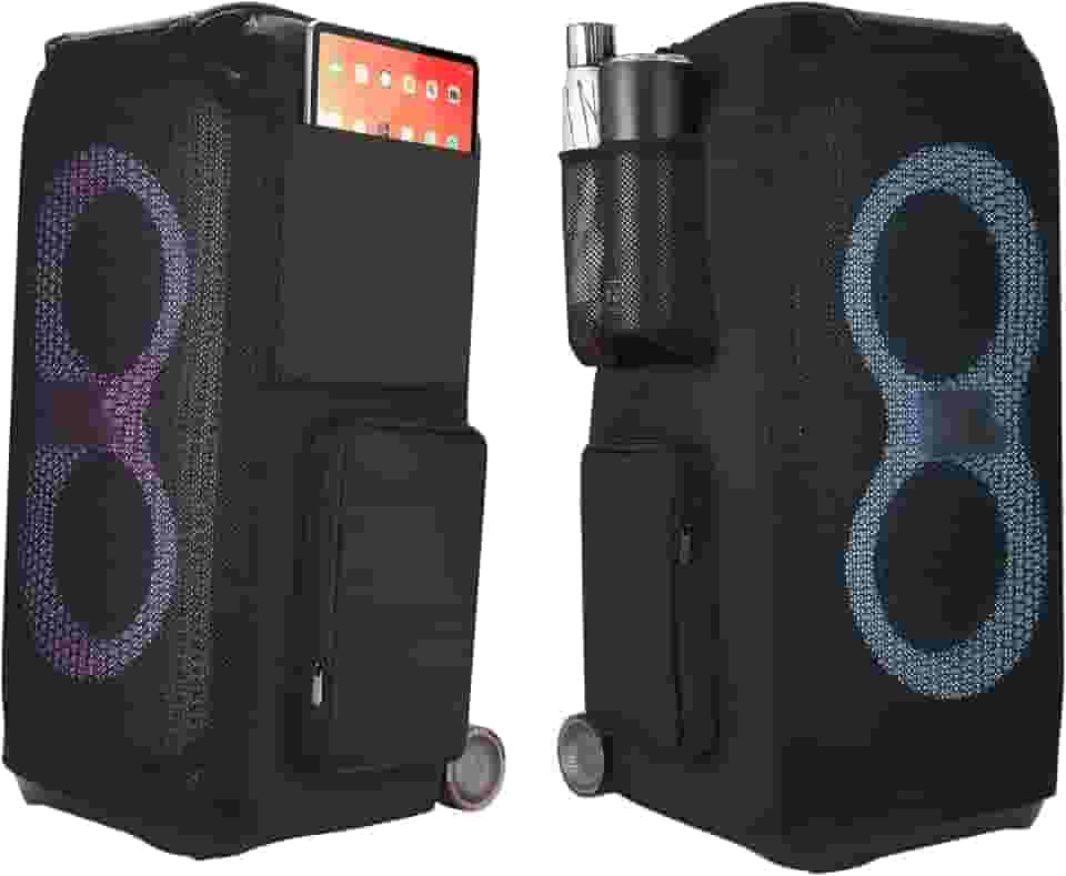 Capa antipoeira compatível com JBL PartyBox Stage 320, bolsa de armazenamento de viagem para alto-falante portátil JBL PartyBox 310
