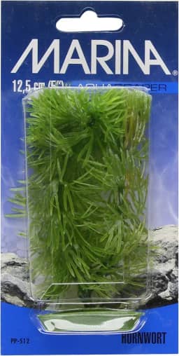 Marina Decoração de aquário Aquascaper, planta de chifre, 12 cm