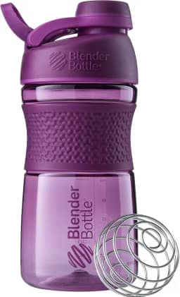 Garrafa coqueteleira BlenderBottle SportMixer, 590 ml, Plum