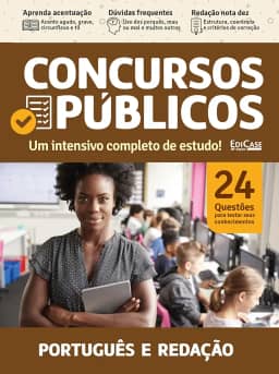 Livro Concursos Públicos 2 - Português e Redação: Um intensivo completo de estudo!