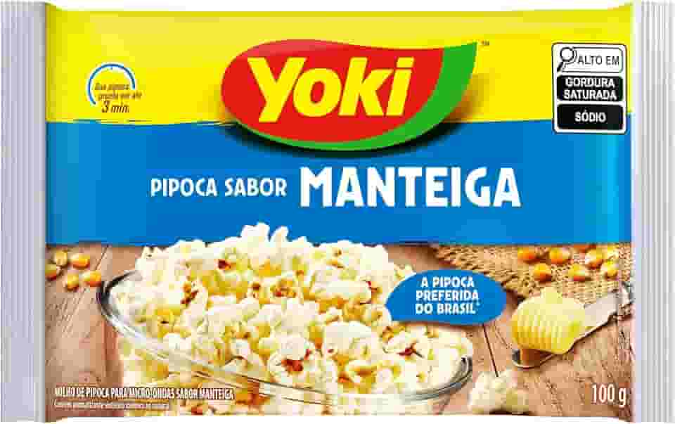 Pipoca Manteiga Yoki 100g