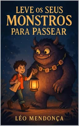 Leve os seus Monstros para Passear: Um Guia Prático e Acolhedor para Transformar Emoções Difíceis em Aliados