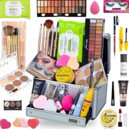 Maleta Kit Maquiagem Completa Profissional Básica Presente