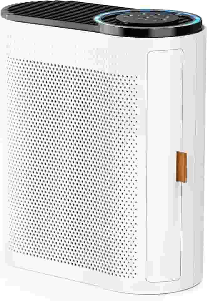 AROEVE Purificador de ar para CARB doméstico até 300+ filtro H13 Ture HEPA com sensores de qualidade do ar e função automática ultra-silencioso modo de sono limpador de ar para poeira,