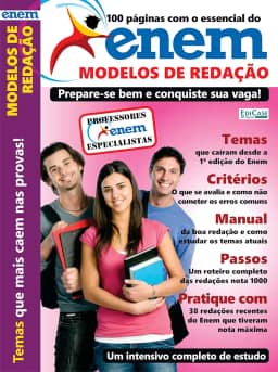 Livro Enem 5 - Modelos de Redação: Prepare-se bem e conquiste sua vaga!