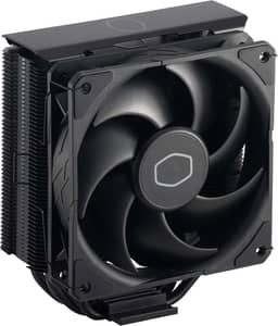 Cooler Master Hyper 212 Black CPU Air Cooler, SickleFlow 120 Edge PWM Fan, Tampa superior de alumínio, 4 tubos de calor de cobre, 152 mm de altura, AMD Ryzen AM5|AM4, Intel LGA 1851|1700|1200 Brackets