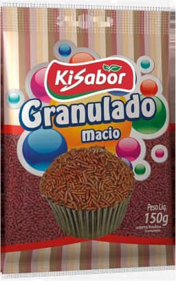 KiSabor, Chocolate Granulado Macio, 150 Gramas