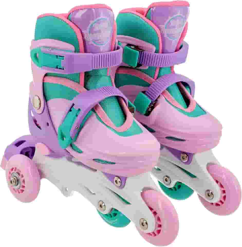 Unitoys 1505 Patins 2 em 1, Rosa, 30-33