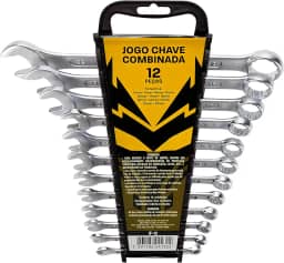 Jogo De Chave Boca E Estrela Combinada 12 Pçs Aço 6-22 Mm If-12