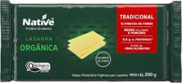 Massa para Lasanha Orgânica Native 200g