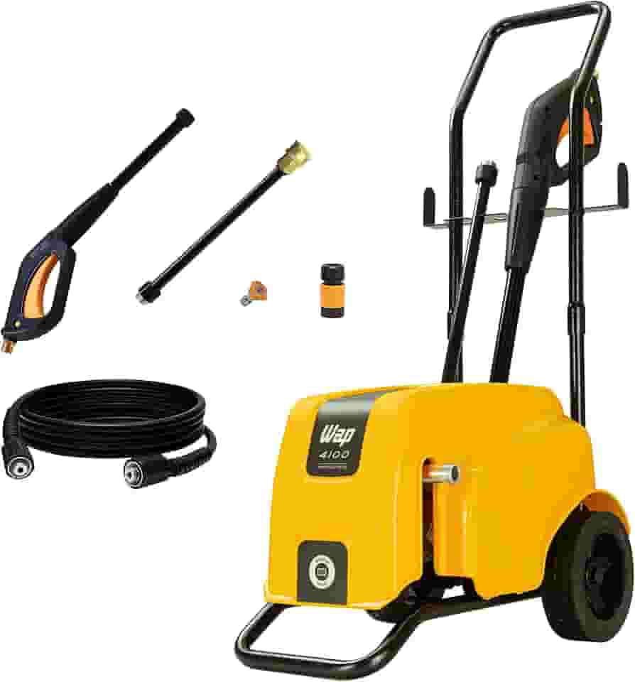 WAP Lavadora de Alta Pressão Profissional 4100, Intensivo, 420L/h, com Motor de Indução, 1650psi 1500W 127V