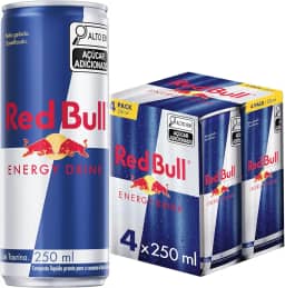 Pack de 4 Latas Red Bull Energético, Energy Drink, 250ml