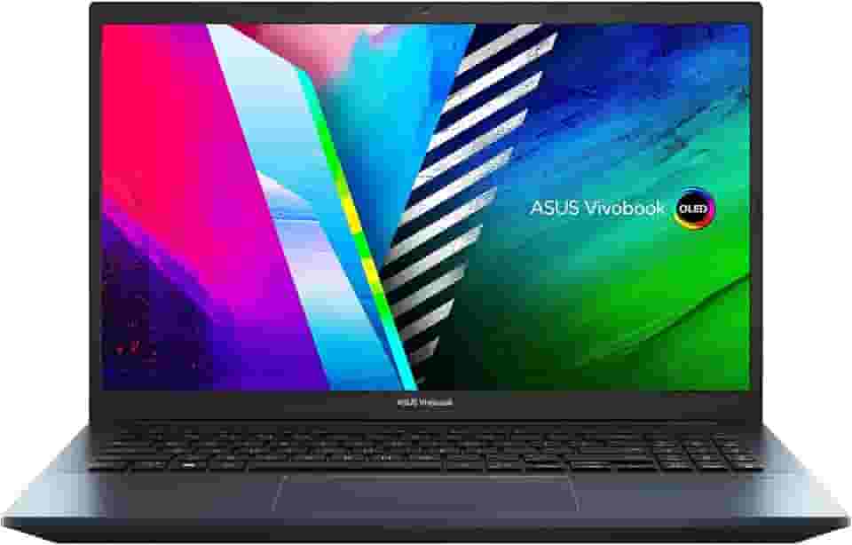 ASUS Notebook VivoBook Pro 15 OLED fino, tela FHD de 15,6 polegadas, CPU Intel Core i5-11300H, NVIDIA GeForce GTX 1650 Max Q, 8 GB de RAM, SSD de 512 GB, Windows 11 Home, azul silencioso, K3500PH-DB51