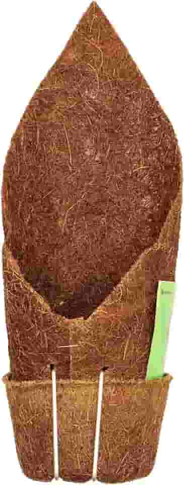 Vaso Fibra de Coco Kopin com Suporte Para Pendurar Orquídeas, Samambaias, Bromélias