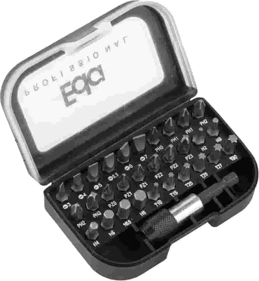 EDA Bits Para Furadeira Cromo Vanádio Com 31 Peças Eda