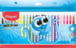 Caneta Hidrográfica, Maped, Ocean Polvo, Pacote com 24 unidades