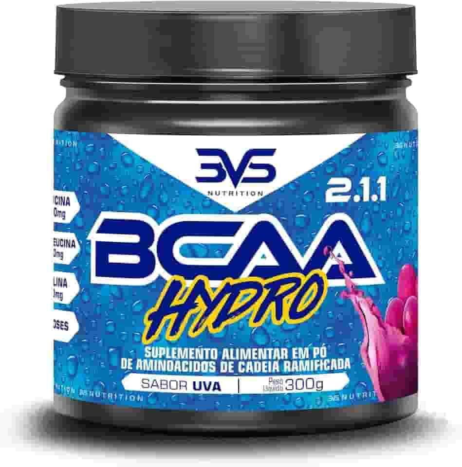 BCAA Hydro 300g | Sabor Uva | 3VS Nutrition
