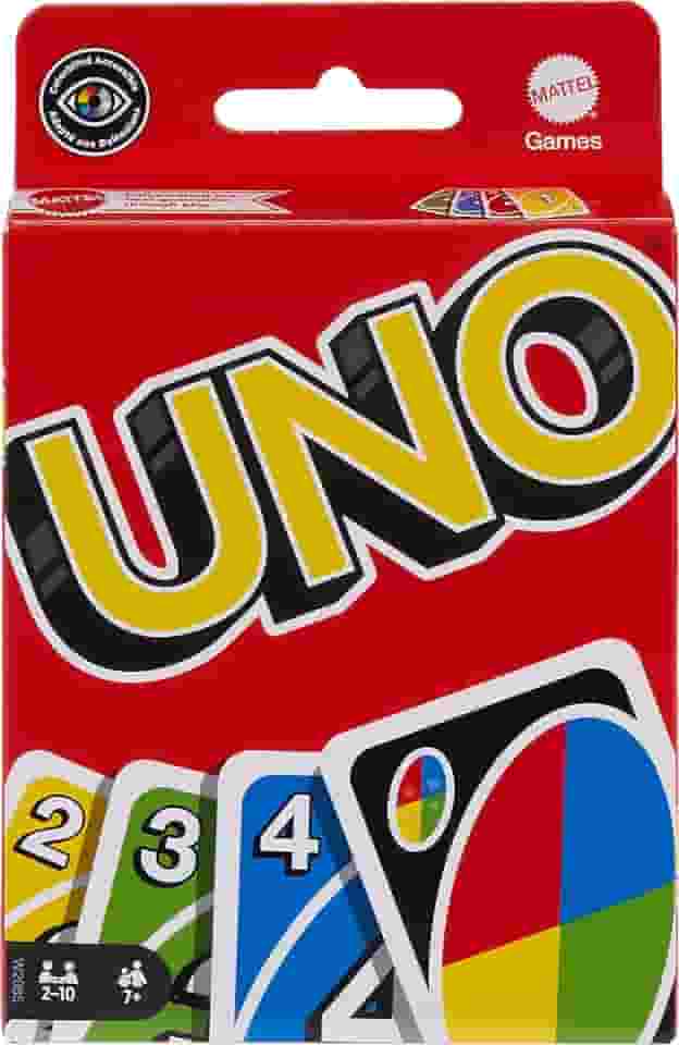 UNO Jogo de Cartas Original para crianças a partir de 7 anos