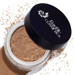 BaeBlu - Base em pó solto InstaFame, Gratidão - Base mineral natural fosca de cobertura total com FPS 30 para peles sensíveis e propensas a acne - Não-Nano Zinco e Dióxido de Titânio - Livre de