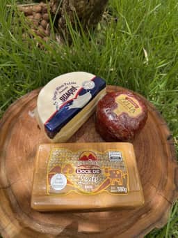 Kit Econômico – Queijo Minas Suaçuí, Goiabada Barra e Doce de Leite – Tradição e Sabor dos Doces Mineiros