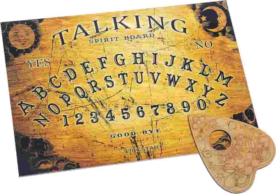 Ouija Placa com instruções e lanchette