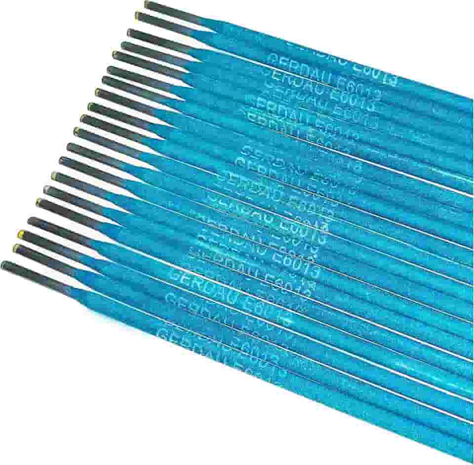 20 Varetas Eletrodo Solda Revestido Azul Gerdau 6013 3,25mm Aço/Ferro Serralheiro