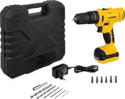 Parafusadeira/Furadeira Com Impacto A Bateria, 12 V, Fonte Bivolt Automática, Pfv 120i Vonder.