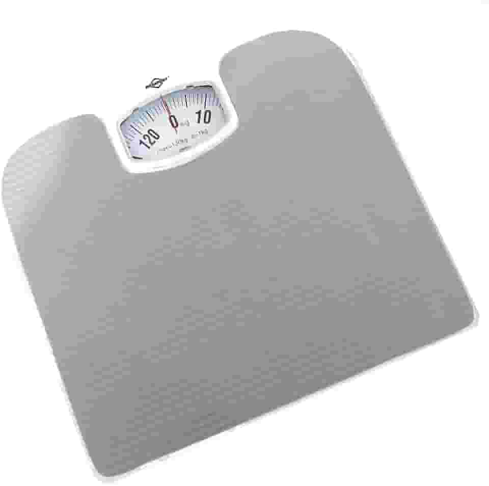 Balança Mecânica Antiderrapante 130kg Para Banheiro