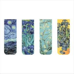 Marcador de Página Magnético Van Gogh Kit 4 unidades